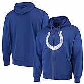 Men's Indianapolis Colts G III Sports by Carl Banks Primary Logo Full Zip Hoodie Royal,baseball caps,new era cap wholesale,wholesale hats